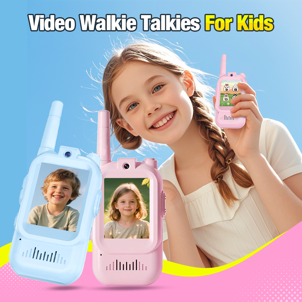 Kids Toys Videos - Kids Rechargeable Video Walkie Talkies 2