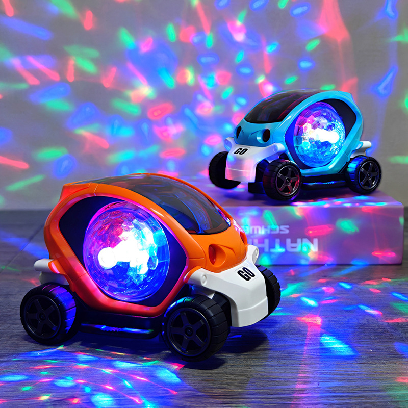 Kids Toys Under £5 - Car Toys Music Lighting Automatic Obstacle