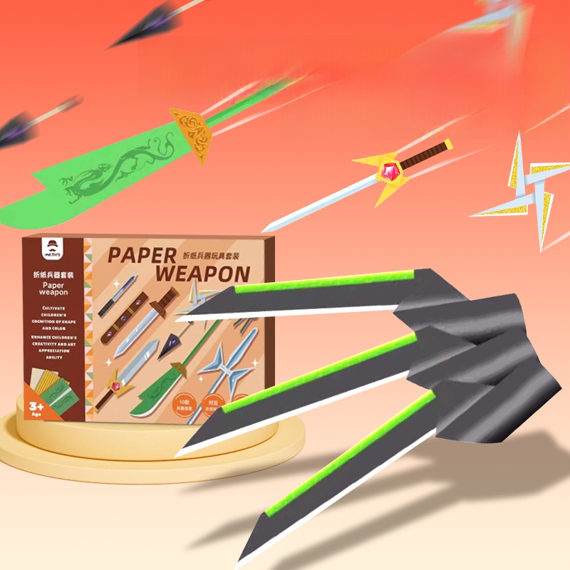Kid Toys And Craft - Educational 3D Paper Airplane Craft Kit