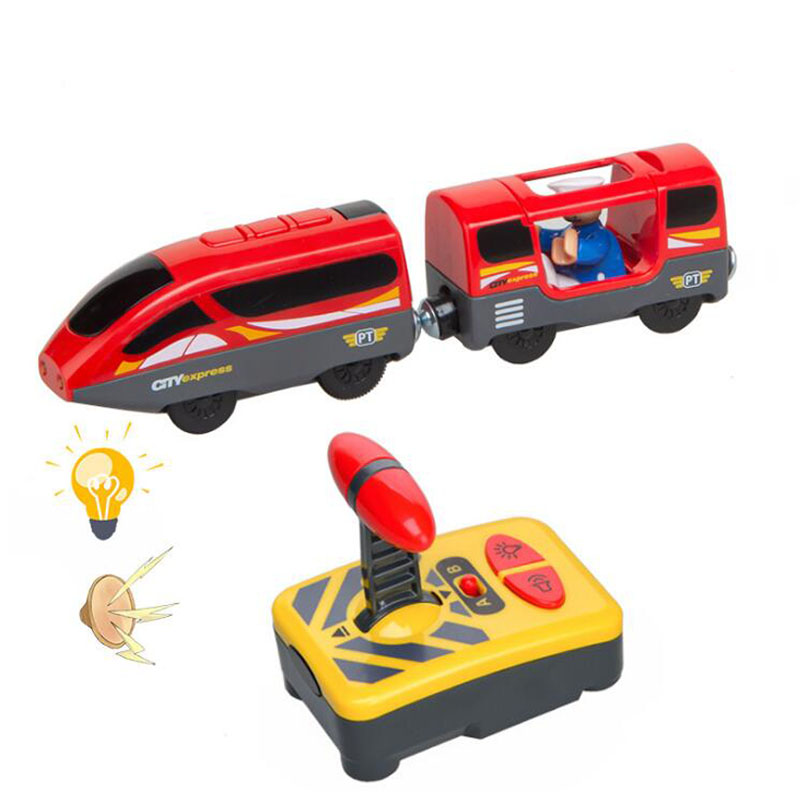 Toy Train Track Set - RC Electric Train Set Truck Magnetic