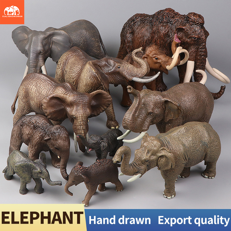 Kids Toys Brand - African Wild Animals Big Mammoth Elephant
