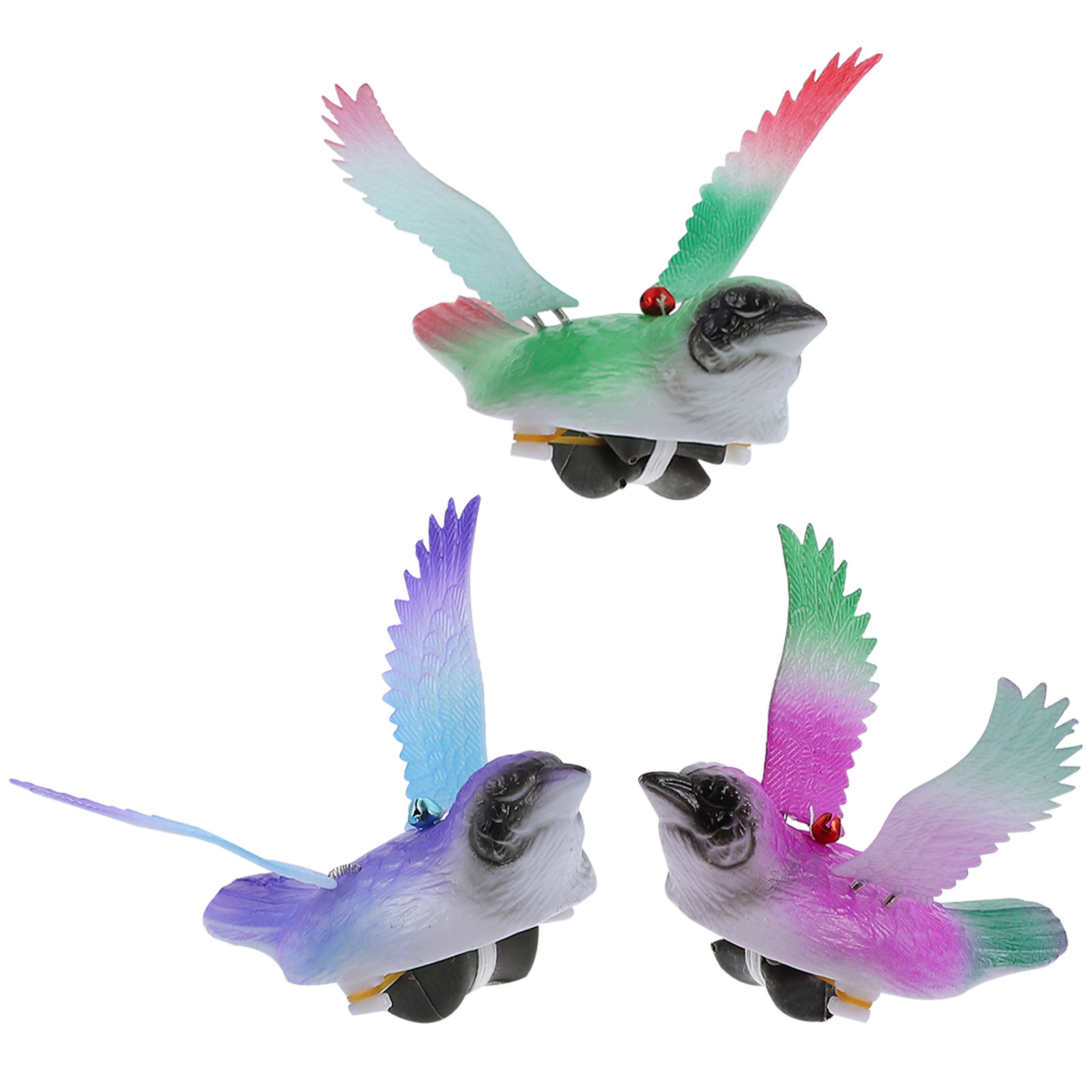 Kids Toys Vehicle - 3Pcs Pulling String Cartoon Animal Kids