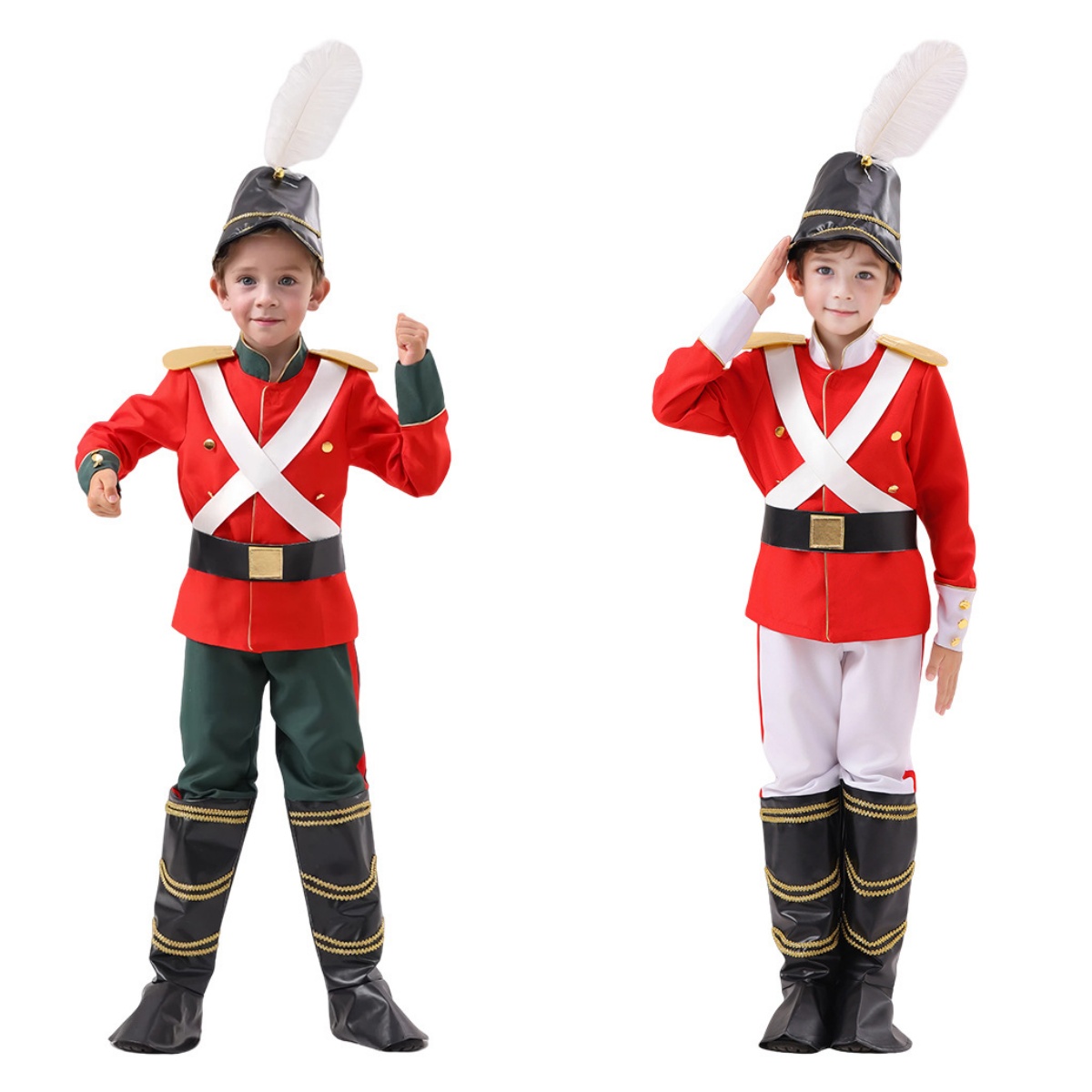 Kids Toys Set - Halloween Toy Soldier Costume for Boys