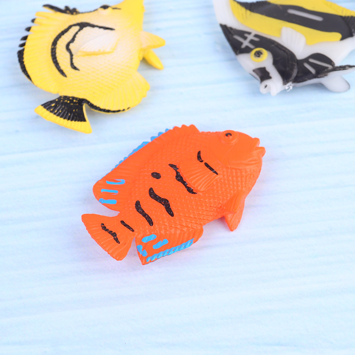 Kids Toys Vehicle - 1Set Simulated Solid Tropical Fish Mixed