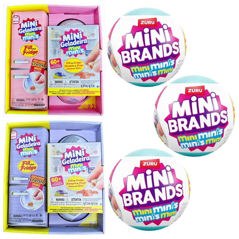 Kids Toys Brand - Mini Surprise Ball Fridge Toy, Mini