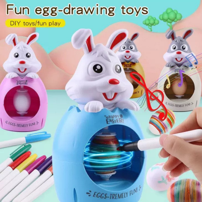 Kid Toys And Craft - Easter Egg Decorator Electric Diy Painting