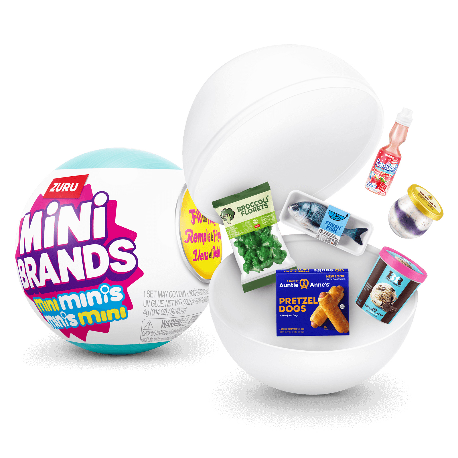 Kids Toys Brand - 5x Surprise Ball Mini Brands Mini