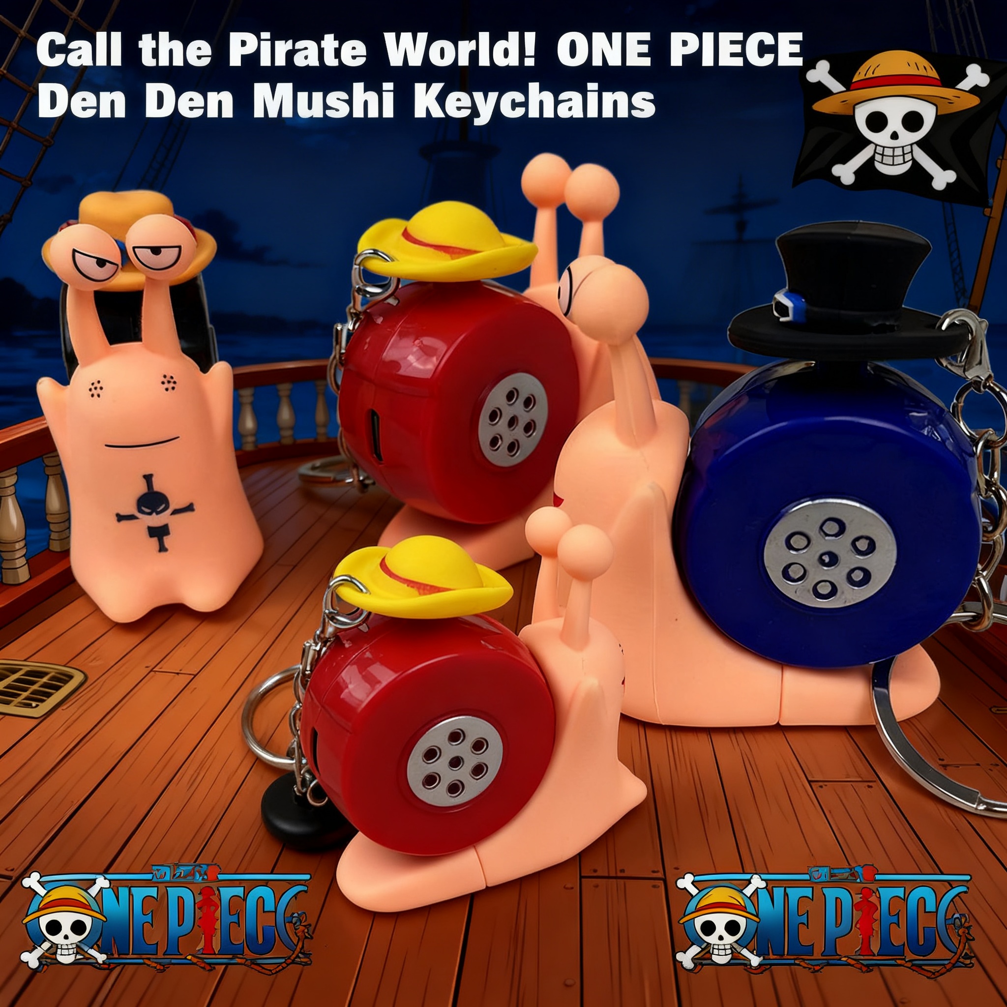 Anime One Piece Den Den Mushi  - огляд і ціна Kids Toys Set