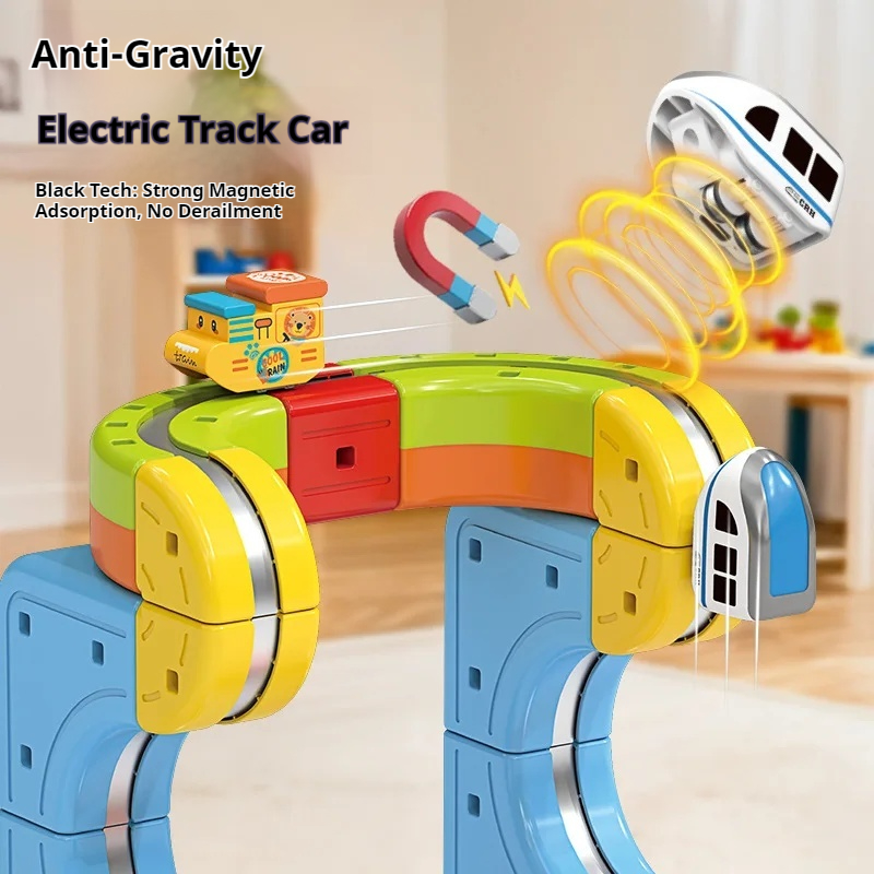 Magic Transformable Cube Magne - огляд і ціна Toy Train Track Set