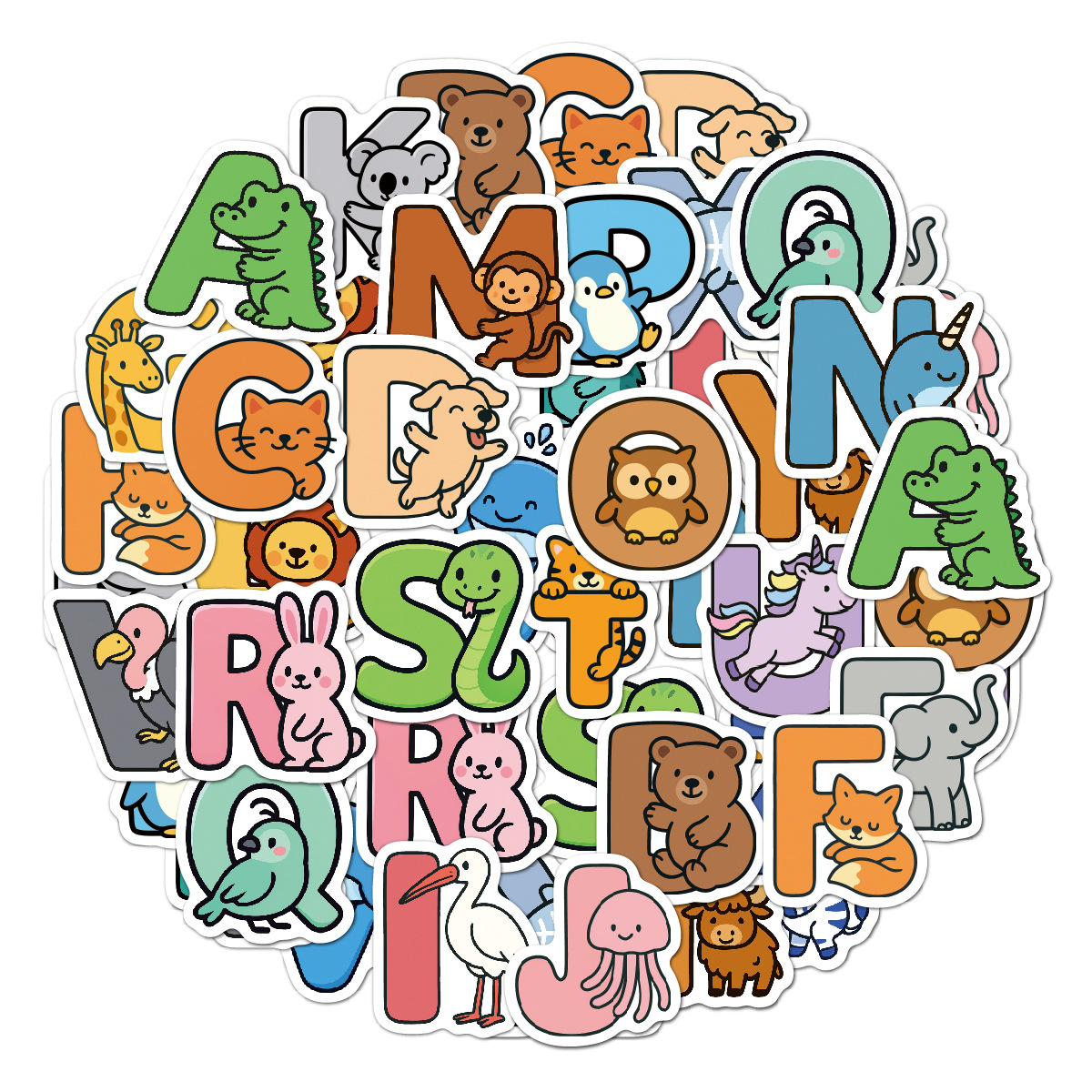 Animal Alphabet Stickers Water - огляд і ціна Kid Toys And Craft