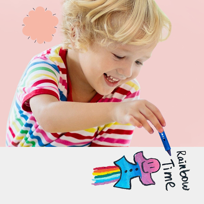 6Pcs Washable Bath Crayons Col - огляд і ціна Kids Toys Drawing Easy