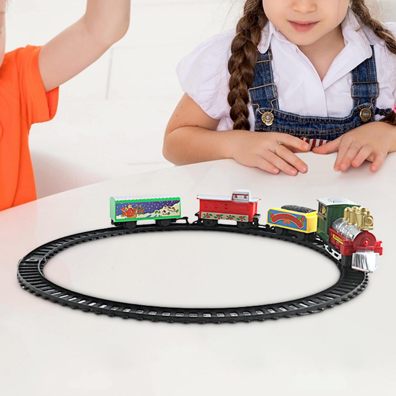 Christmas Train Set with Track - огляд і ціна Toy Train Track Set