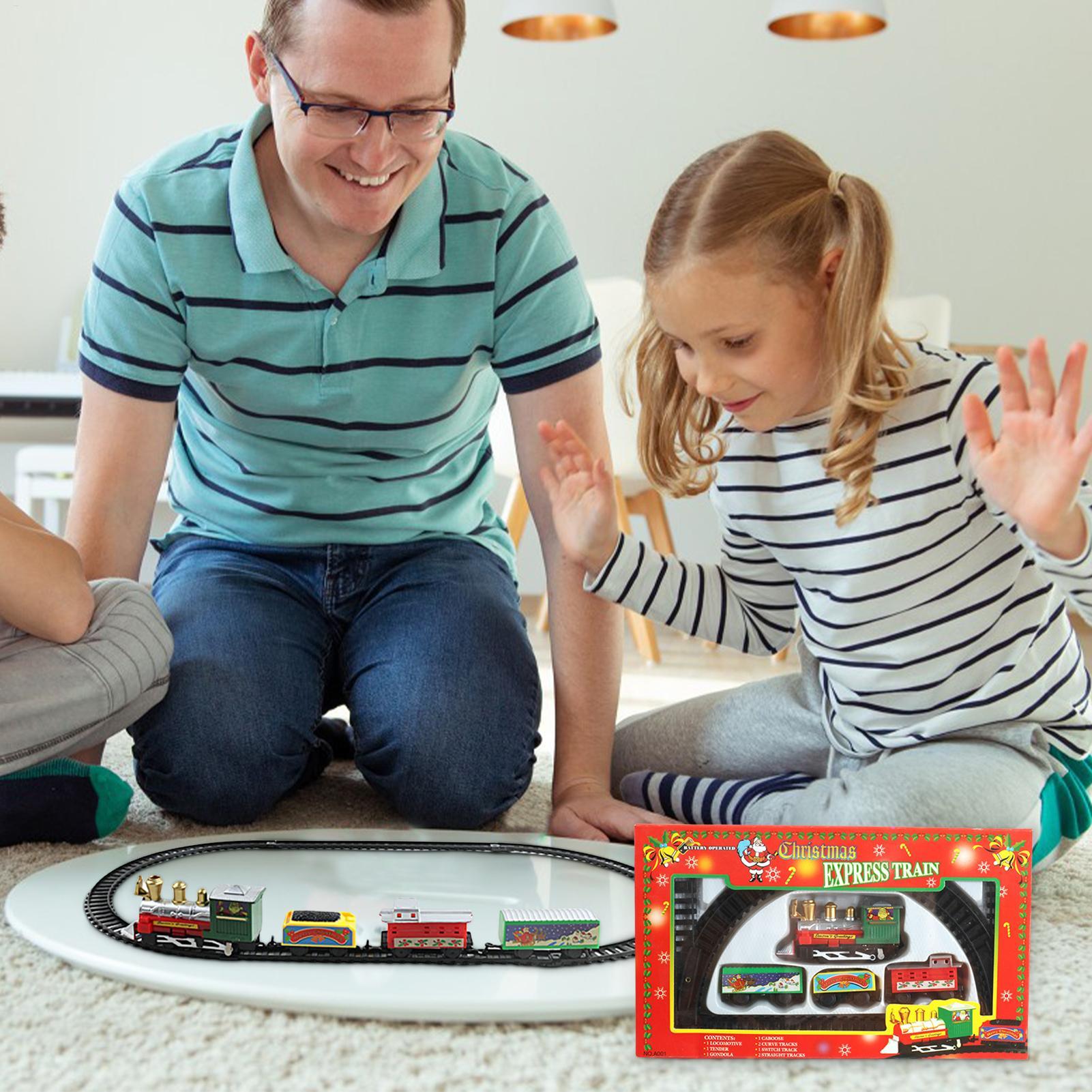 Christmas Train Set with Track - огляд і ціна Toy Train Track Set