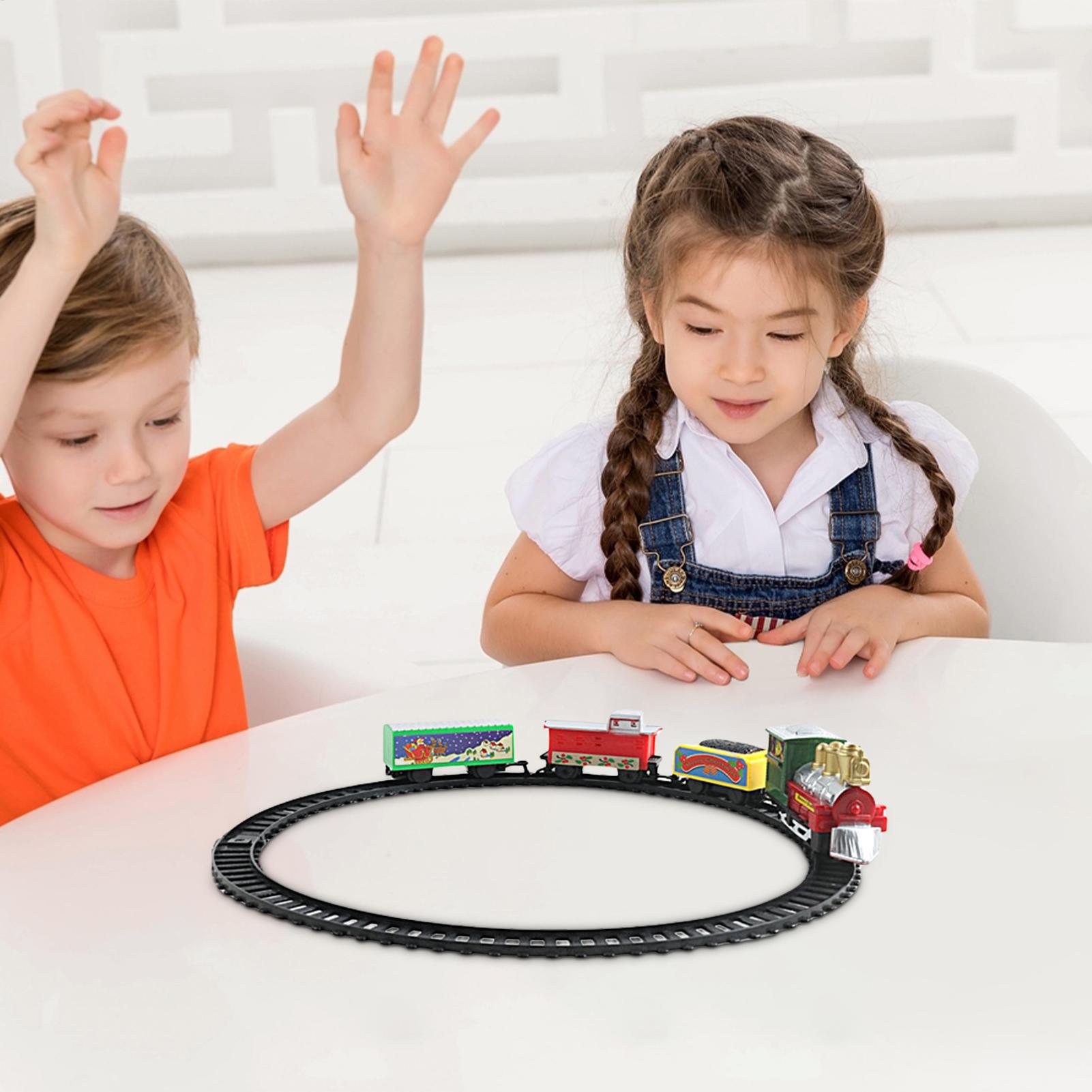 Christmas Train Set with Track - огляд і ціна Toy Train Track Set