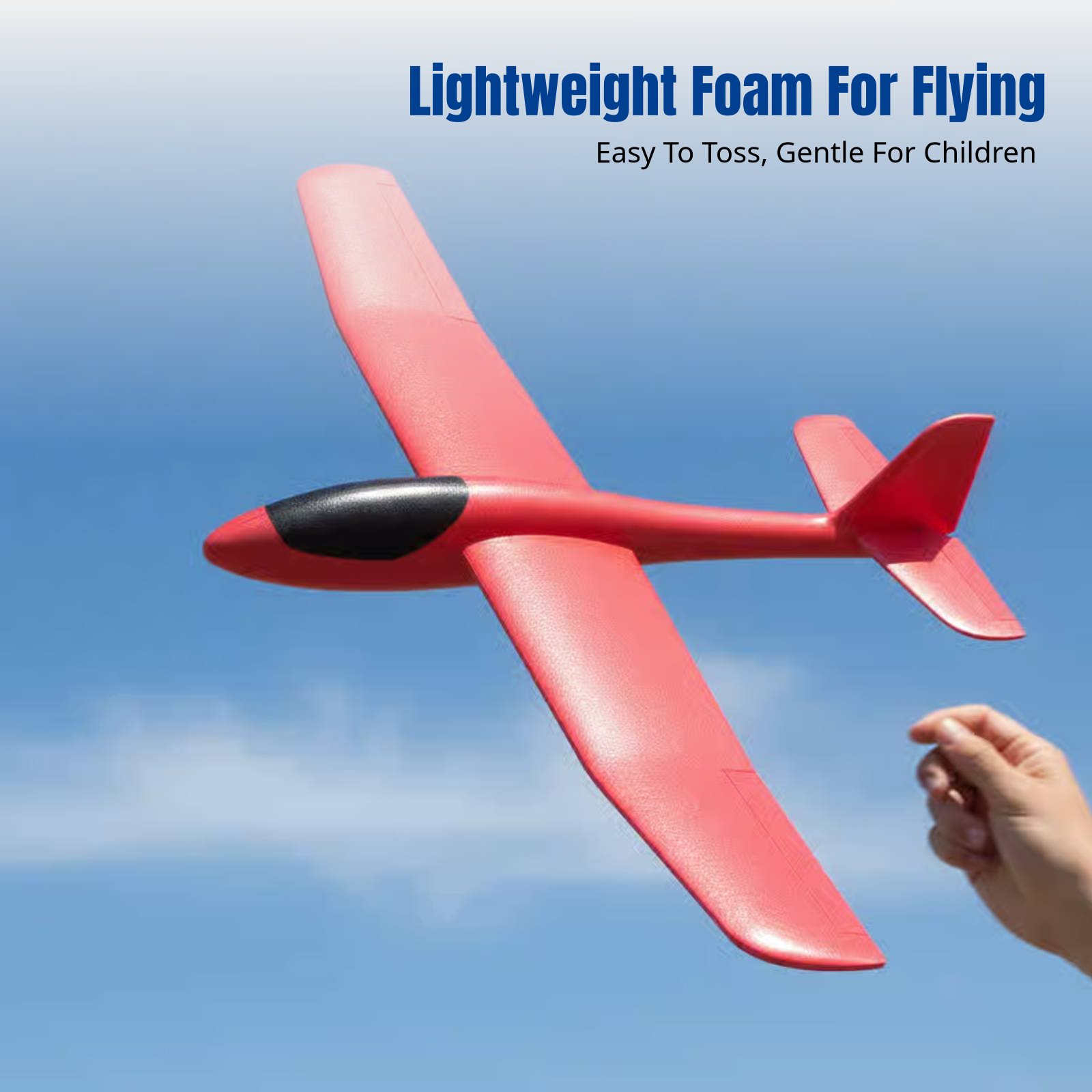 86cm Foam Glider Plane, Hand L - огляд і ціна Kids Toys Under £5