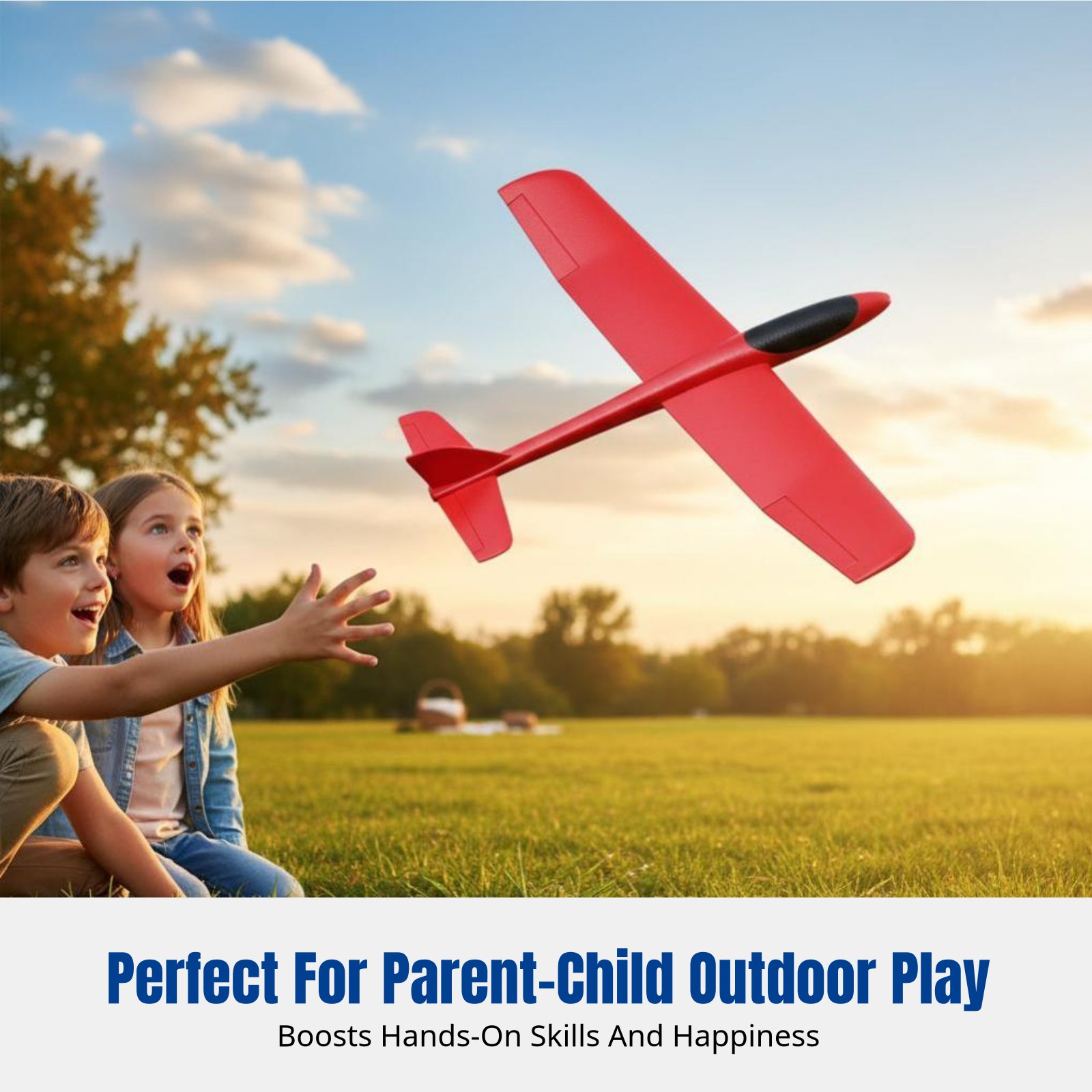 86cm Foam Glider Plane, Hand L - огляд і ціна Kids Toys Under £5