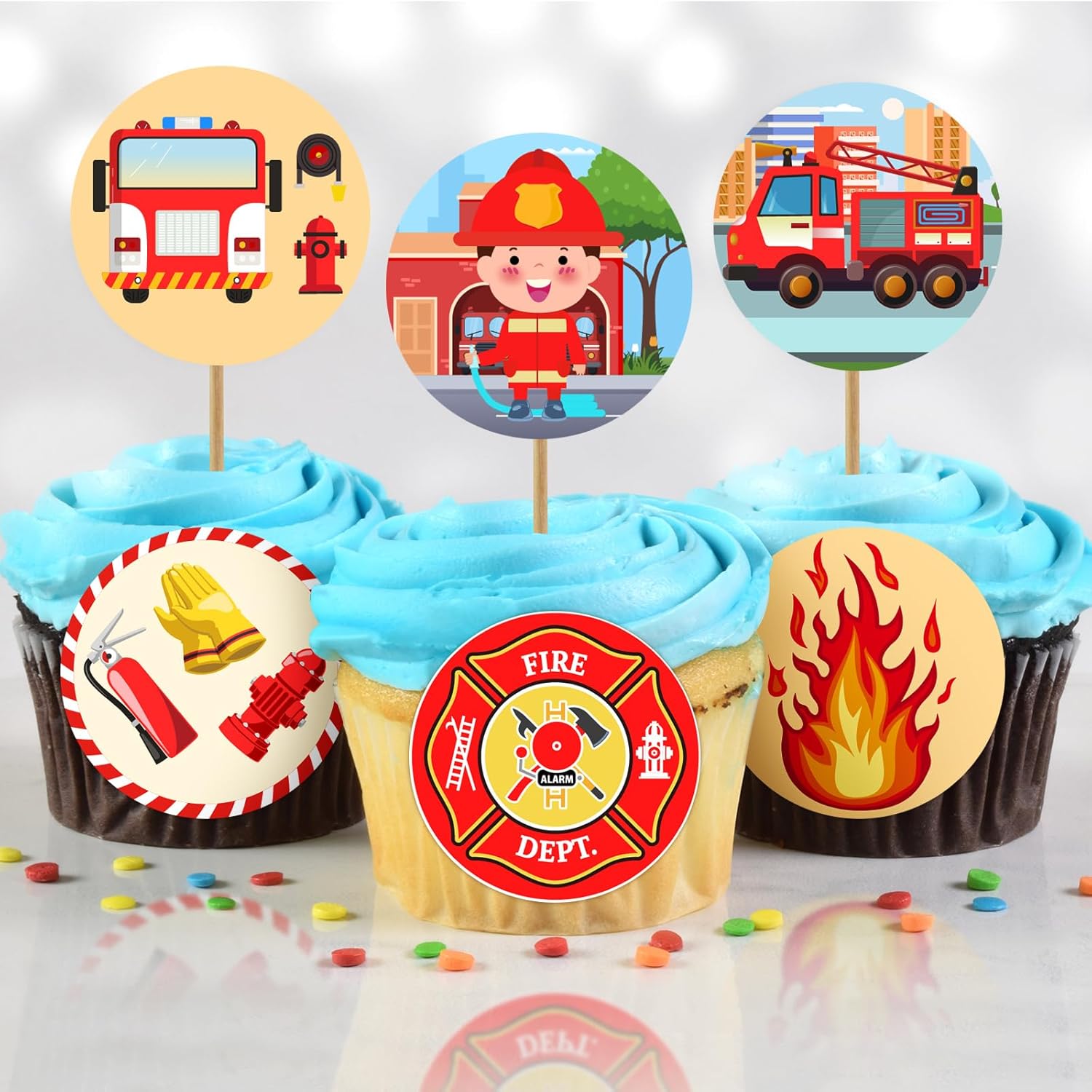 500Pcs Police Stickers Firefig - огляд і ціна Kids Toys Names