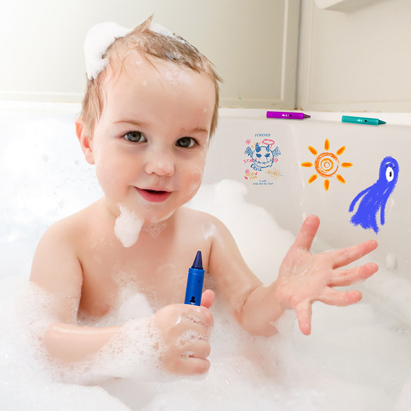 6Pcs Washable Bath Crayons Col - огляд і ціна Kids Toys Drawing Easy