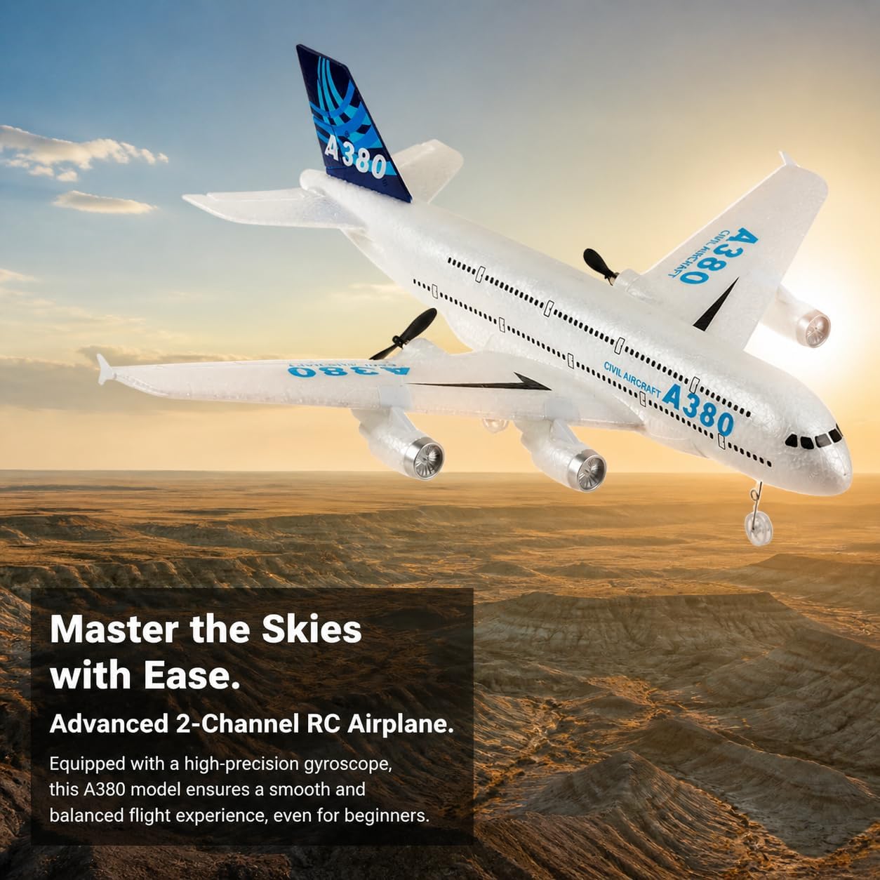 2.4GHz Ready-to-Fly RC Airplan - огляд і ціна Kids' Toys Channel