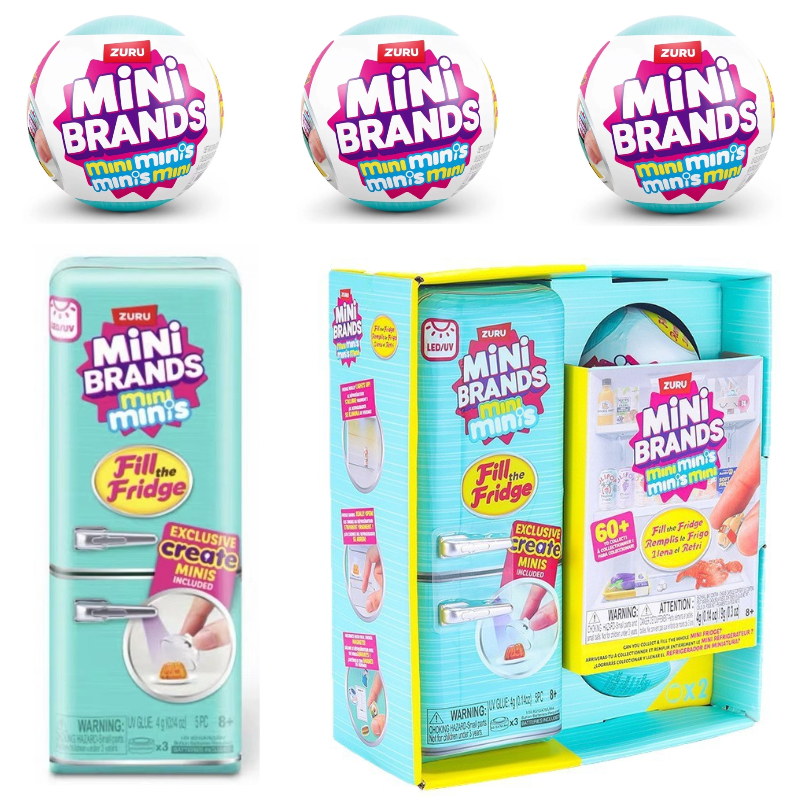 Zuru Mini Brands Fridge Blind  - огляд і ціна Kids Toys Brand