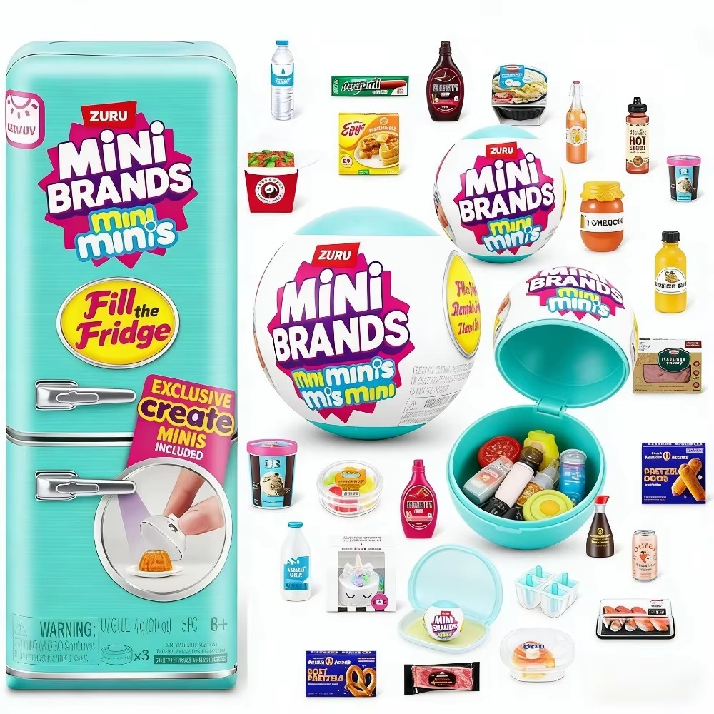 Zuru Mini Brands Fridge Blind  - огляд і ціна Kids Toys Brand