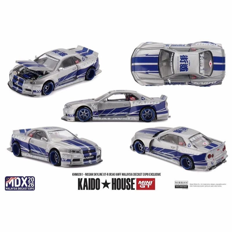 Mini Gt × Kaido House 1:64 Nis - огляд і ціна Kids Toys Malaysia