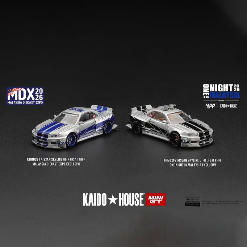 Mini Gt × Kaido House 1:64 Nis - огляд і ціна Kids Toys Malaysia