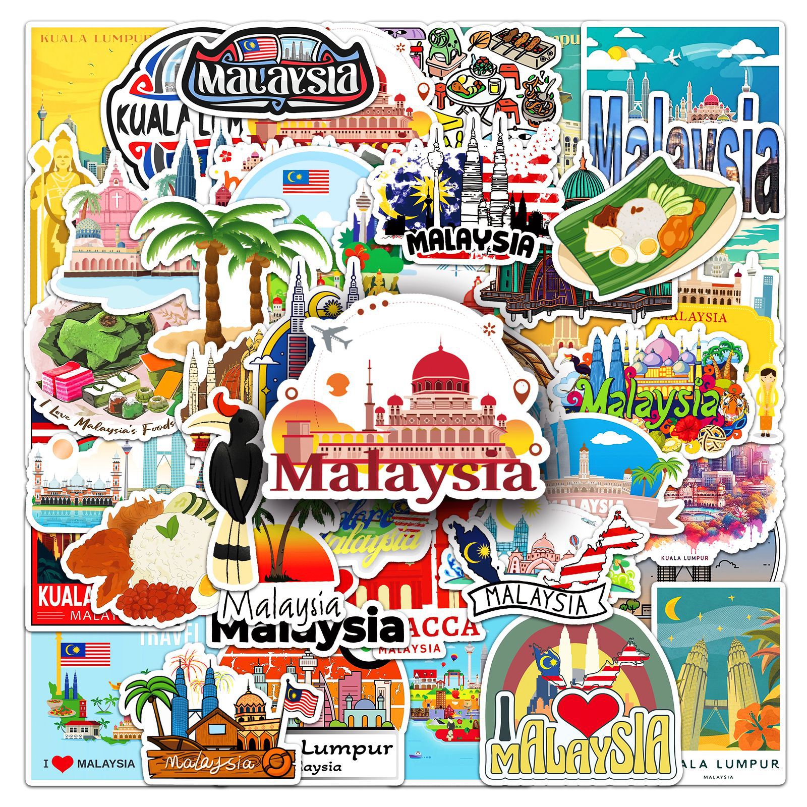 50Pcs Malaysia graffiti DIY ca - огляд і ціна Kids Toys Malaysia