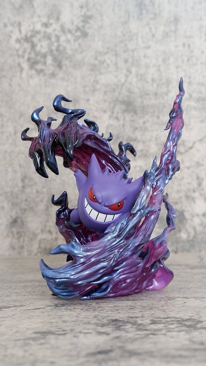19cm Anime Pokemon Gengar Batt - огляд і ціна Kids Toys And Games