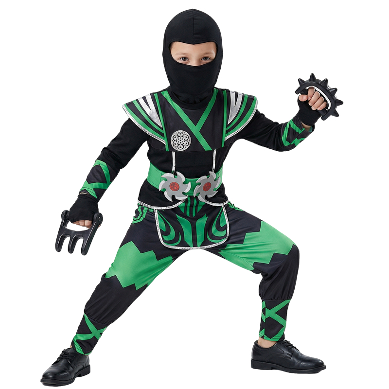 Green Ninja Costume for Kids w - огляд і ціна Kids Toys Set