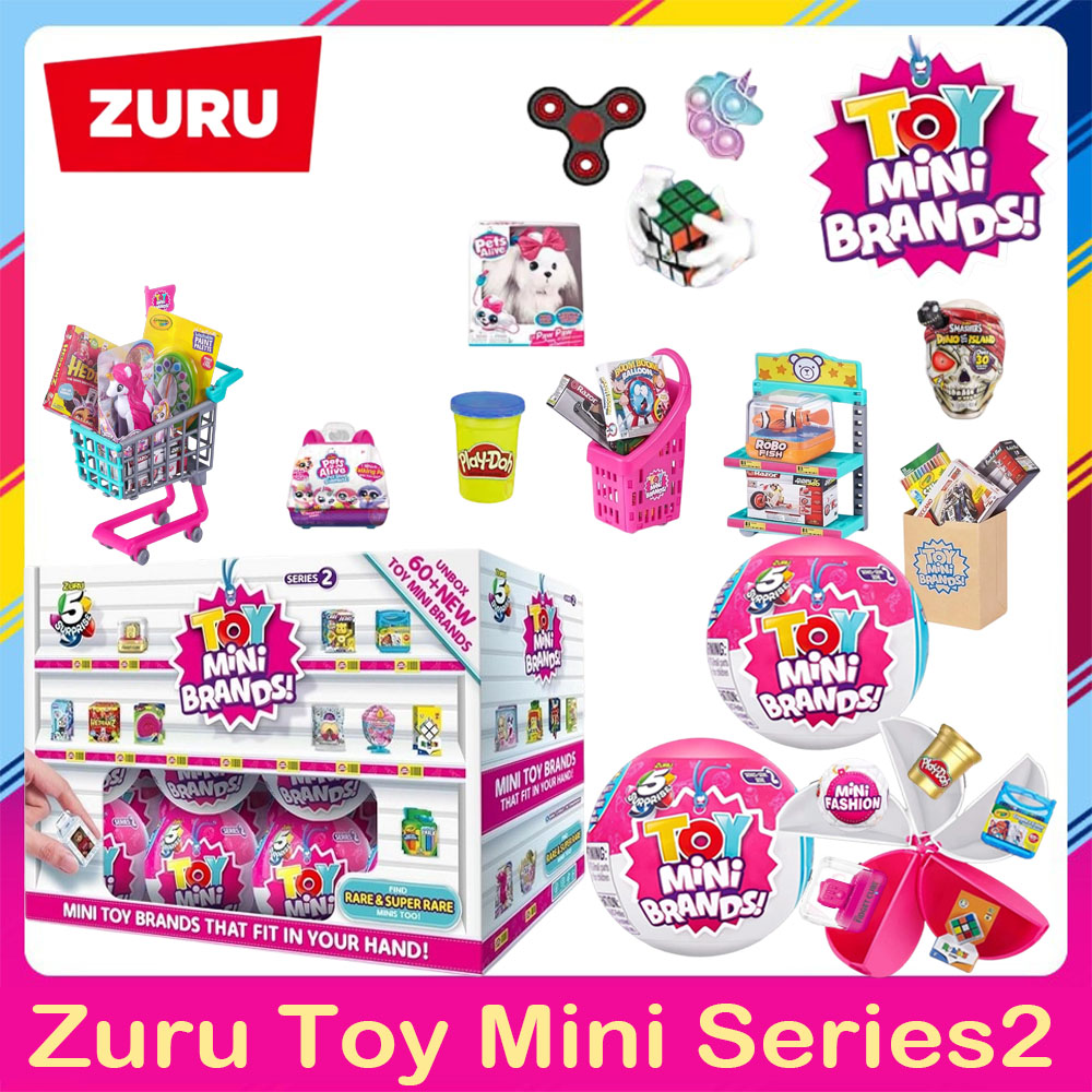 Zuru 5 Surprise Toy Mini Brand - огляд і ціна Kids Toys Brand