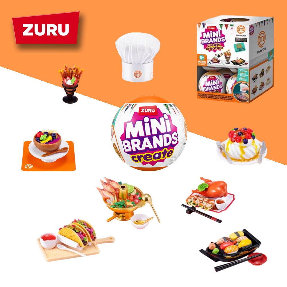 NEW 5 Surprise Ball ZURU Mini  - огляд і ціна Kids Toys Brand