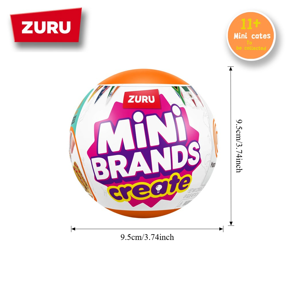 NEW 5 Surprise Ball ZURU Mini  - огляд і ціна Kids Toys Brand