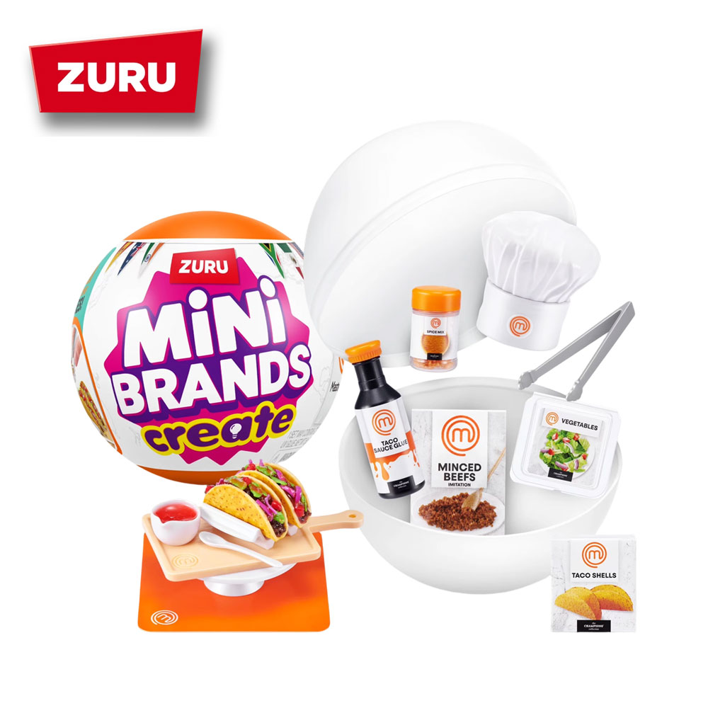 NEW 5 Surprise Ball ZURU Mini  - огляд і ціна Kids Toys Brand