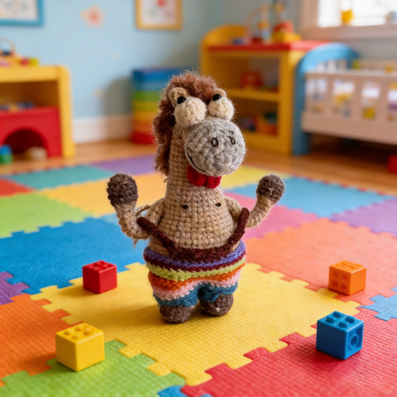 Custom Name Crochet Horse Plus - огляд і ціна Kids Toys Names