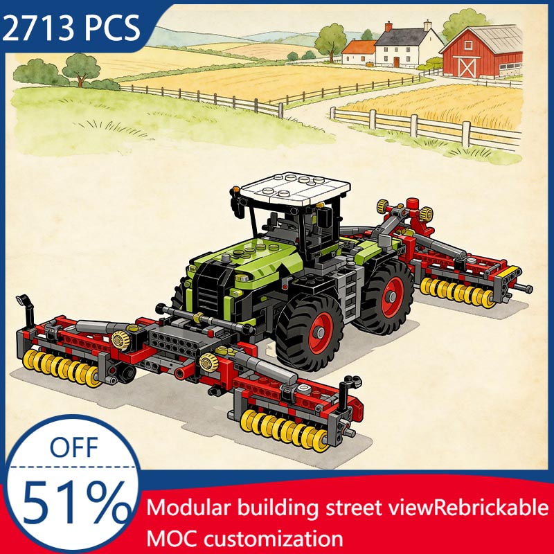 NEW 2713Pcs Moc Luxury High Te - огляд і ціна Kids Quarry Toys