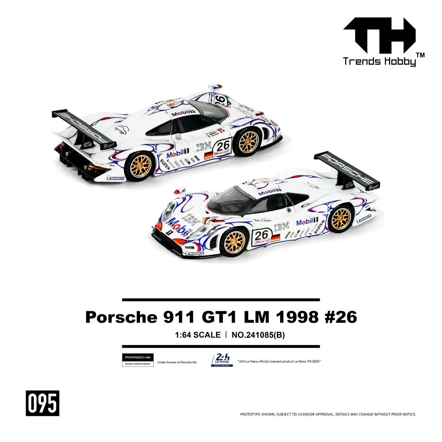 TH-Trends Hobby 1/64 095 911 G - огляд і ціна Kids Toys Vehicle