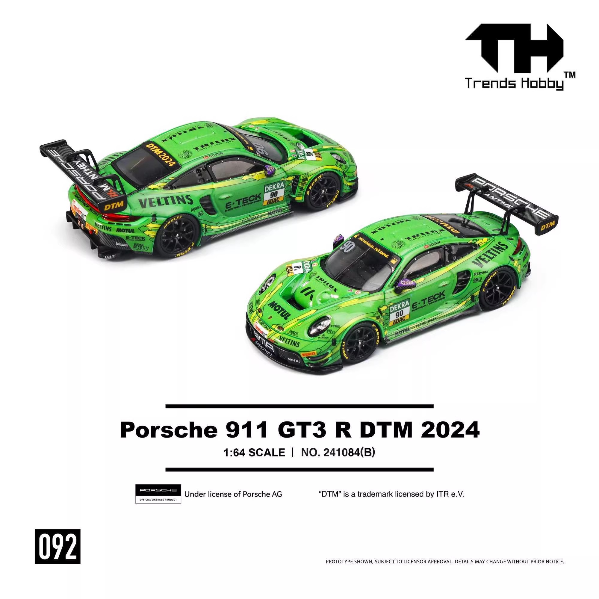 TH-Trends Hobby 1/64 095 911 G - огляд і ціна Kids Toys Vehicle