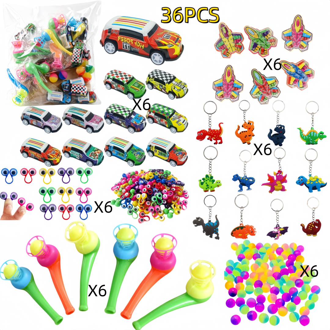 36Pcs Fun Party Favor Set Toys - огляд і ціна Kids Toys Set