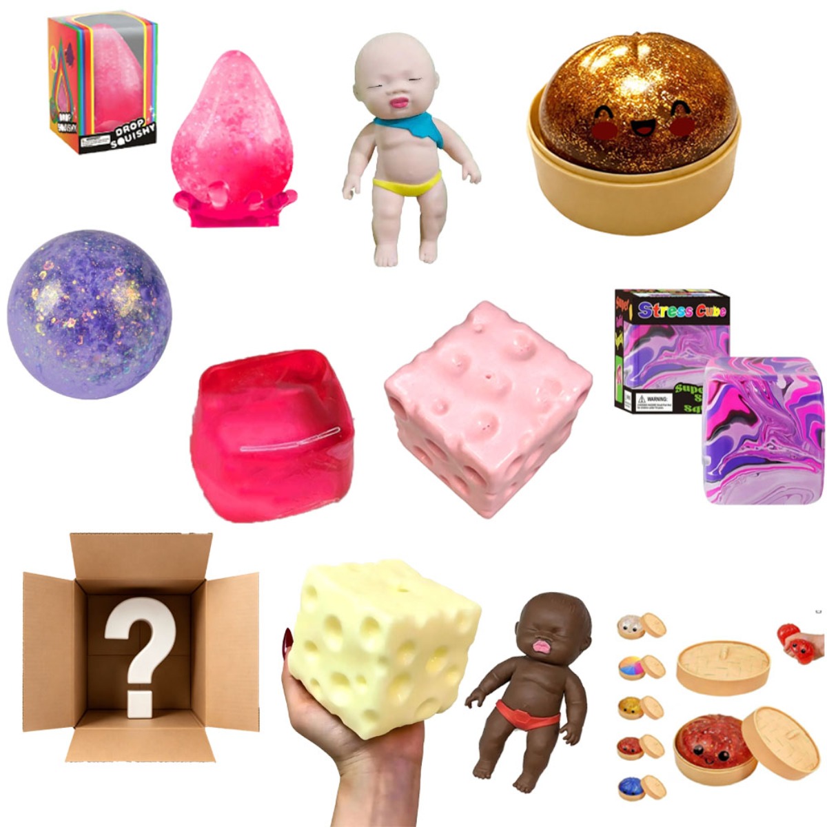 Cute Squishy Surprise Blind Bo - огляд і ціна Kids Toys Entertainer