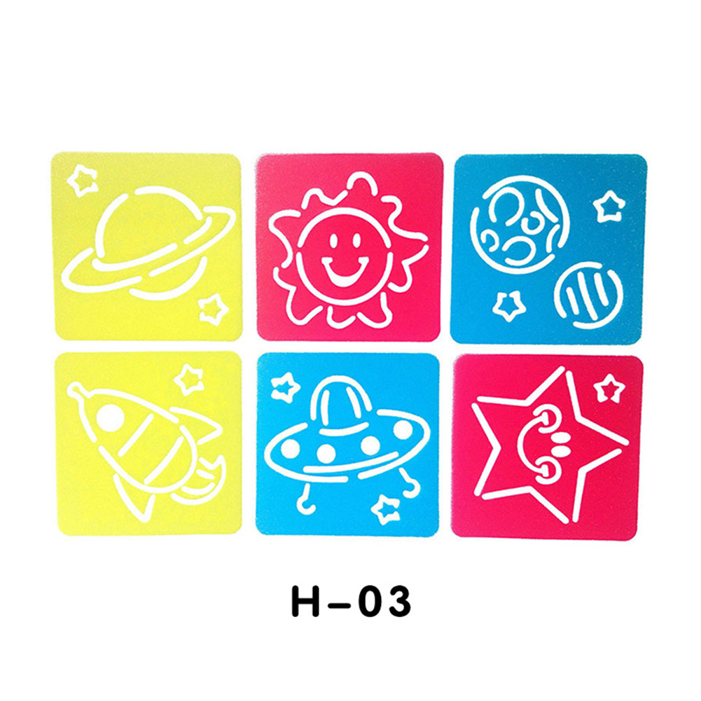 DIY Painting Template Stencils - огляд і ціна Kids Toys Drawing Easy