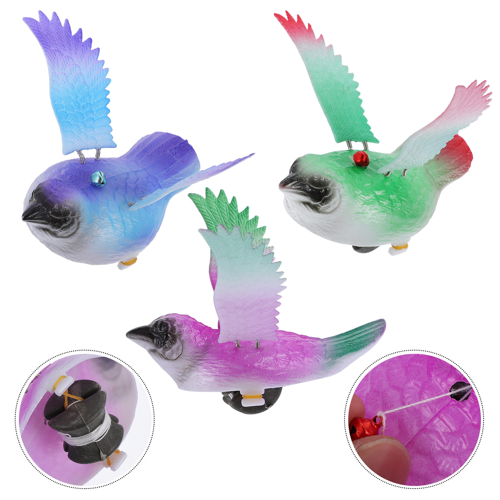 3Pcs Pulling String Cartoon An - огляд і ціна Kids Toys Vehicle