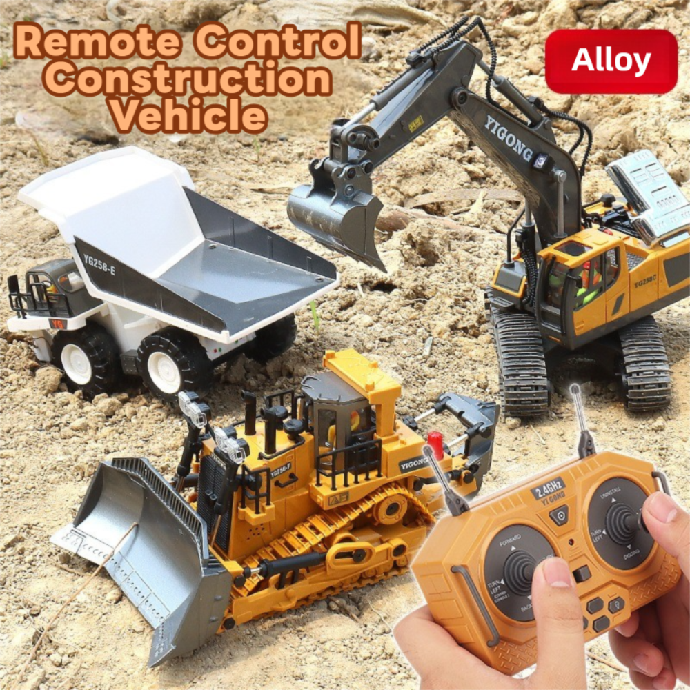 2.4G Remote Control Excavator  - огляд і ціна Kids' Toys Channel