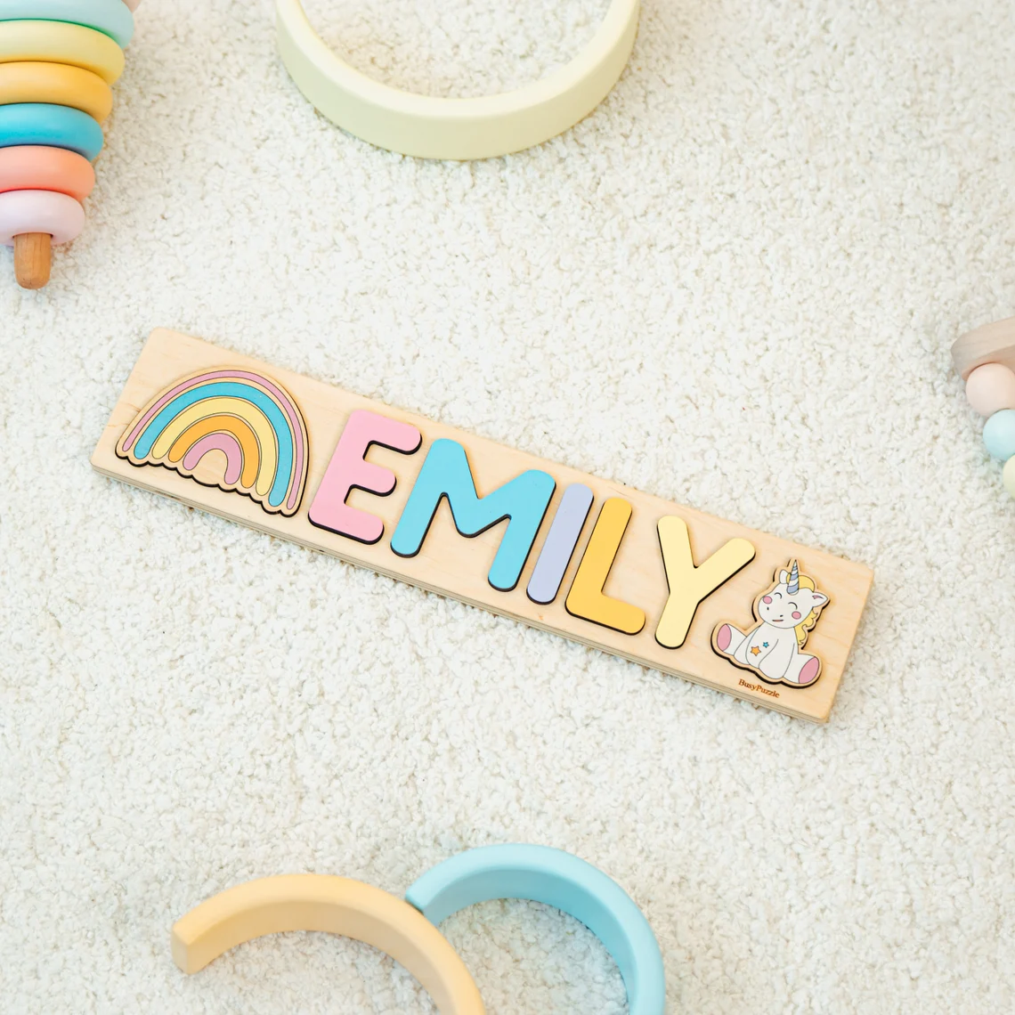 Personalized Name Puzzle With  - огляд і ціна Kids Toys Names
