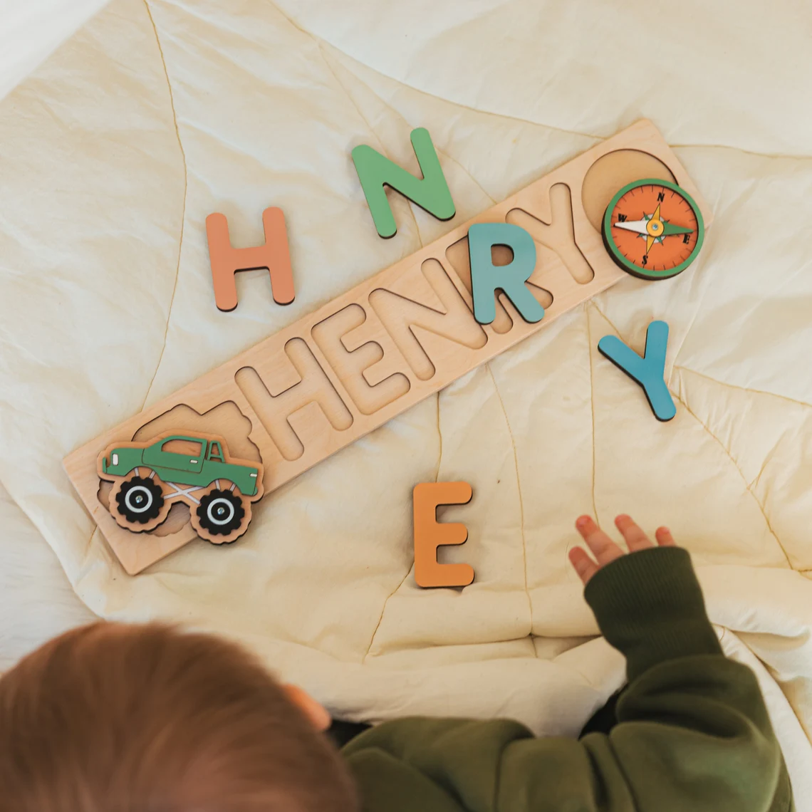 Personalized Name Puzzle With  - огляд і ціна Kids Toys Names