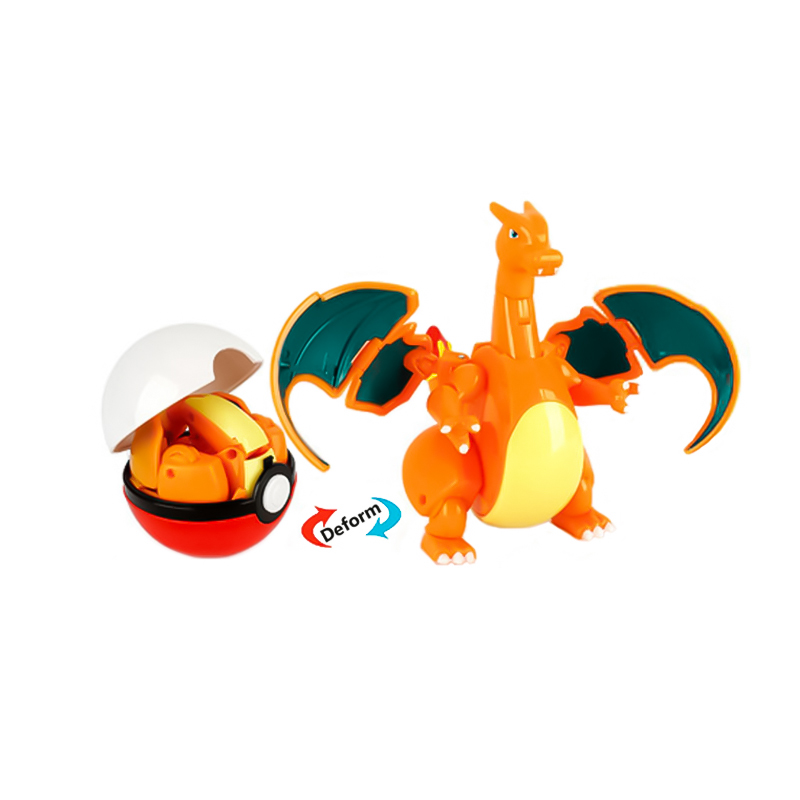 6Pcs/Set Pokemon Pokeball Tran - огляд і ціна Kids Toys Under £5
