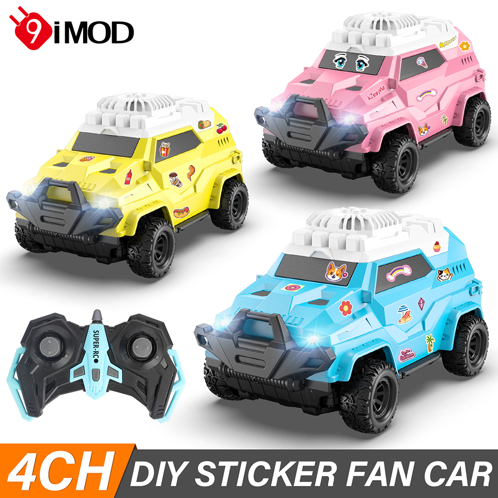 9IMOD RC Car DIY Sticker Fan C - огляд і ціна Kids' Toys Channel