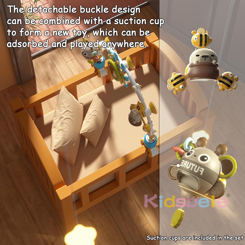 Baby Cot Mobile with Hanging T - огляд і ціна Kids Toys New Born