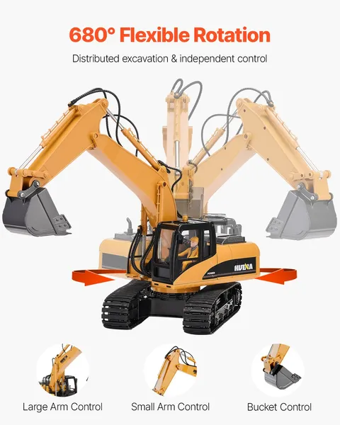 Remote Control Excavator Toy 1 - огляд і ціна Kids' Toys Channel
