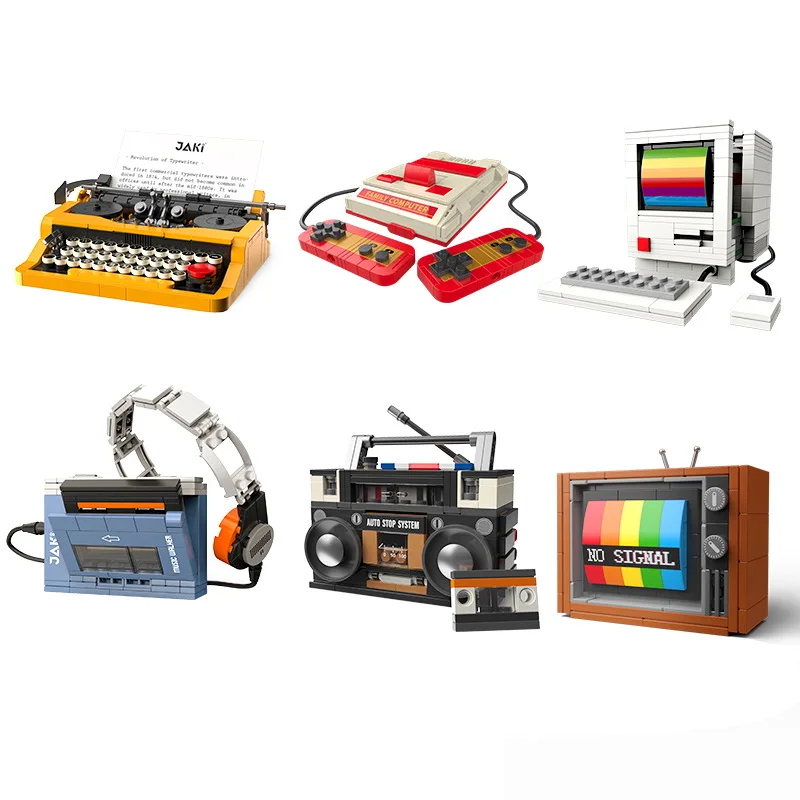 Retro DIY Building Blocks TV R - огляд і ціна Kids Toys And Games